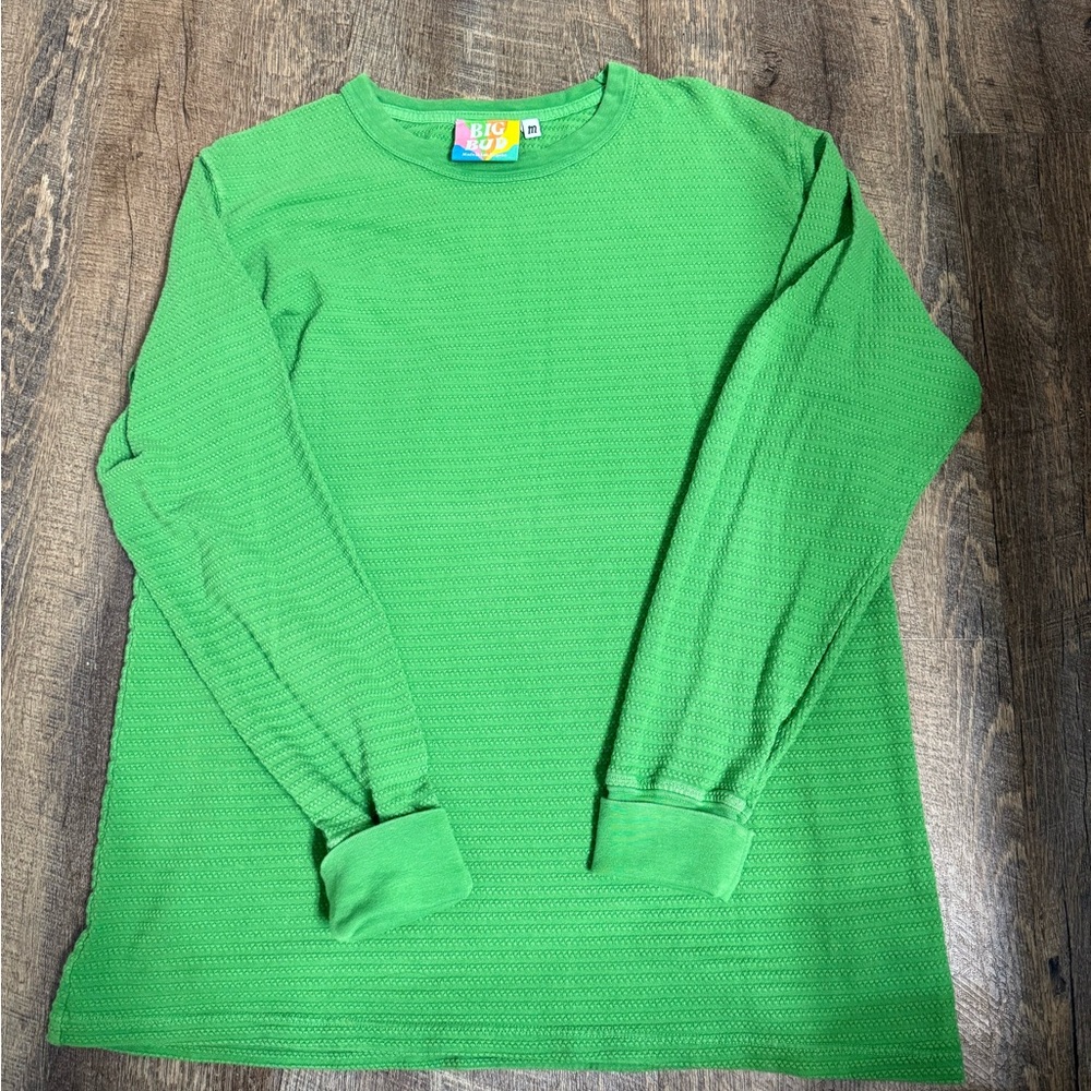 Big Bud Press Green Long Sleeve Tee